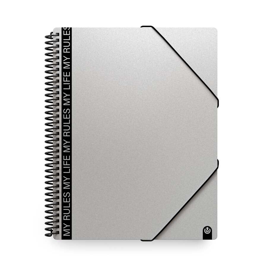 Carpeta Fundes espiral Carchivo My Rules 40 fulls gris