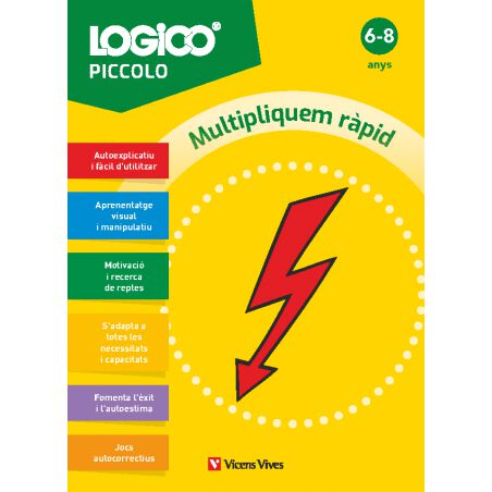 Logico Piccolo. Multipliquem r&agrave;pid (6-8 anys)