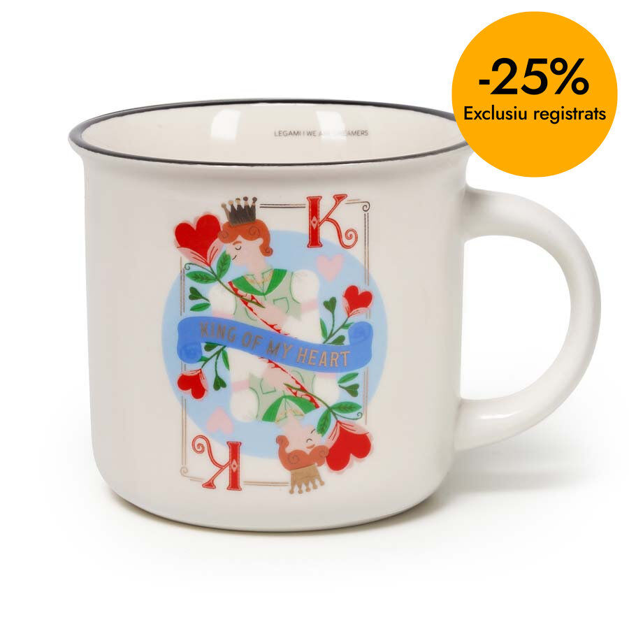 Tassa capuccino Legam King of my heart