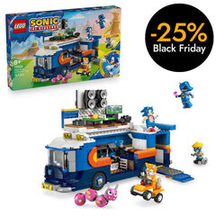 LEGO® Sonic the Hedgehog™ Camión de Operaciones del Equipo Sonic 77006
