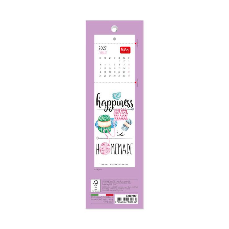 Calendario Legami Sobremesa Marca P&aacute;ginas Booklovers Multiling&uuml;e 2027