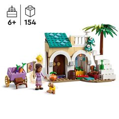 LEGO® Disney Wish Asha en la Ciudad de las Rosas 43223