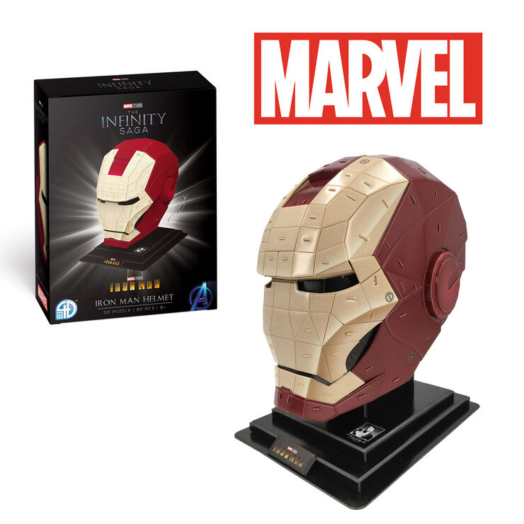 Puzle 3D Casco Iron Man Marvel Puzle 3D Casco Iron Man Marvel