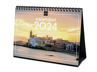 Calendari sobretaula Finocam 2024 Pobles Amb Encant cat