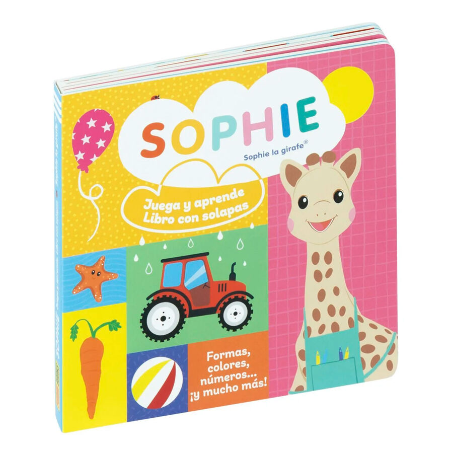 Sophie, juega y aprende libro con solapas