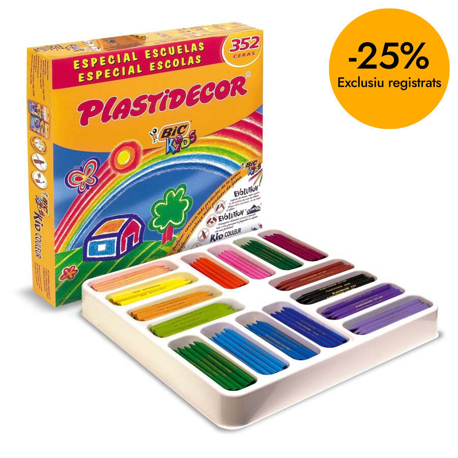 Cerass Plastidecor 352u Pack escolar