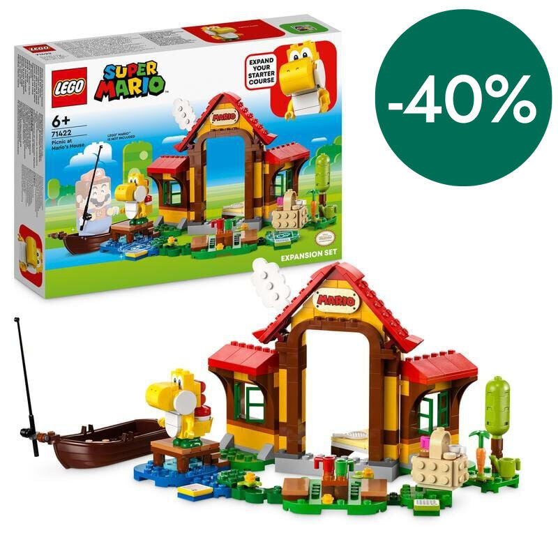 LEGO&reg; Super Mario Set de Expansi&oacute;n Picnic en Casa de Mario 71422