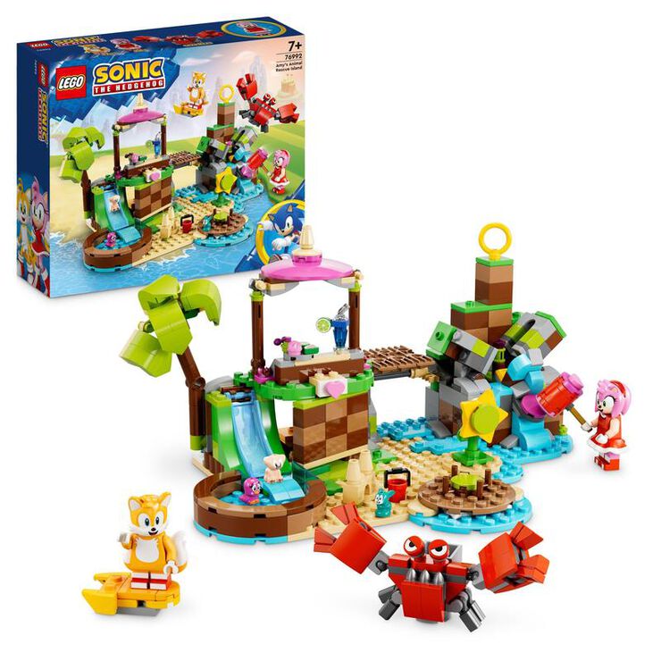 LEGO® Sonic the Hedgehog Isla de Rescate de Animales de Amy 76992