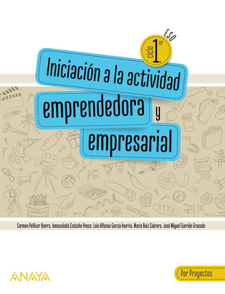 In. Act.Emprendedora-Proyectos/20 Eso Anaya Text 9788469872727