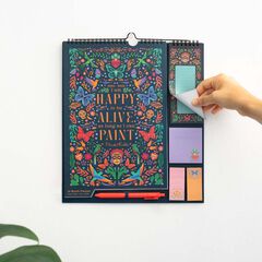 Planificador mes/vista 16meses mult 24-25 Frida Kahlo