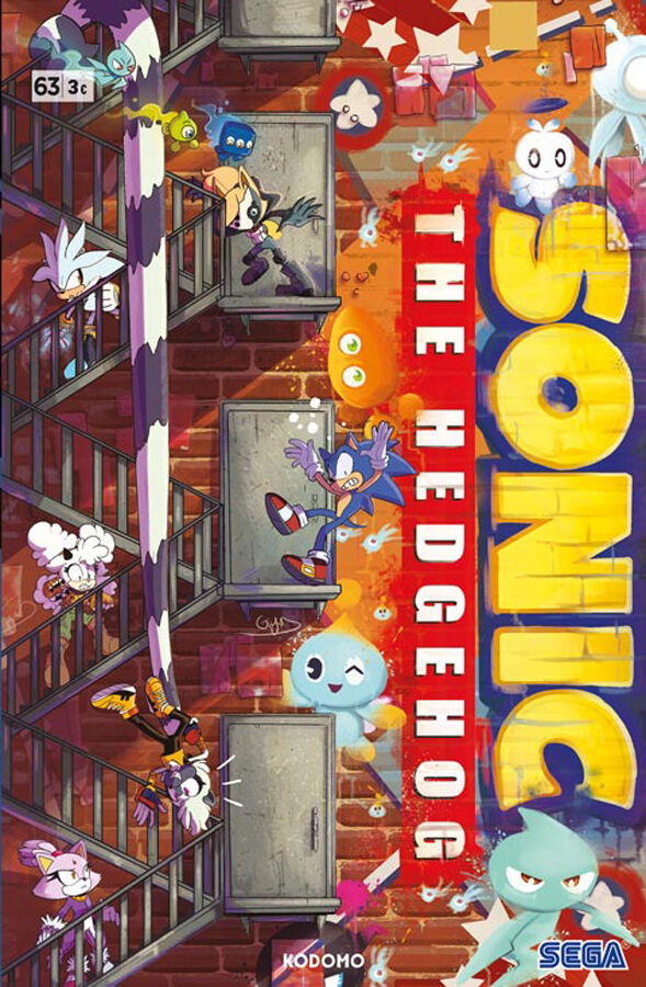 Sonic The Hedgehog n&uacute;m. 63