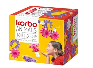 Korb Animales 18 piezas
