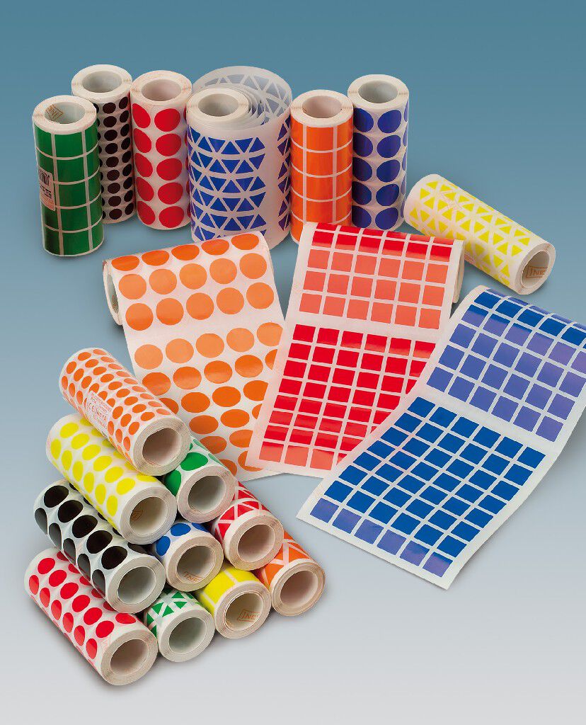 Gomets Cercle petit Ineta negre 6 fulls