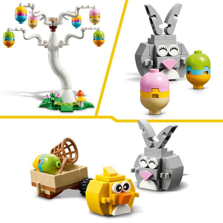 LEGO® Iconic Cerca d’Ous de Pasqua del Conill i el Pollet 40808