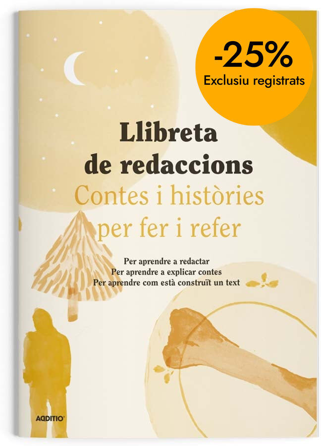 Llibreta Redaccions Educaci&oacute; Prim&agrave;ria Cicle Superior Additio Catal&agrave;
