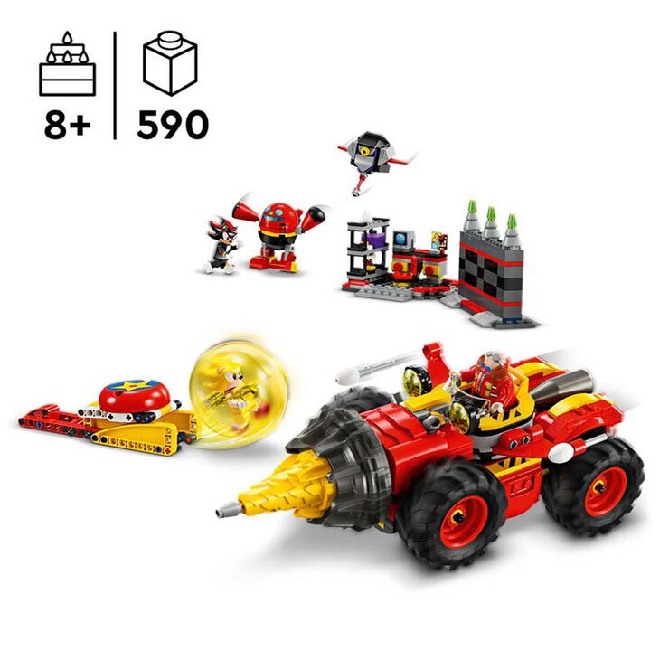 LEGO® Sonic Super Sonic vs. Egg Drillster 76999