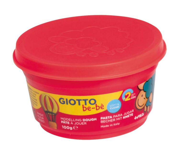 Pasta modelar Giotto Be-Bè 100g 3u + Moldes