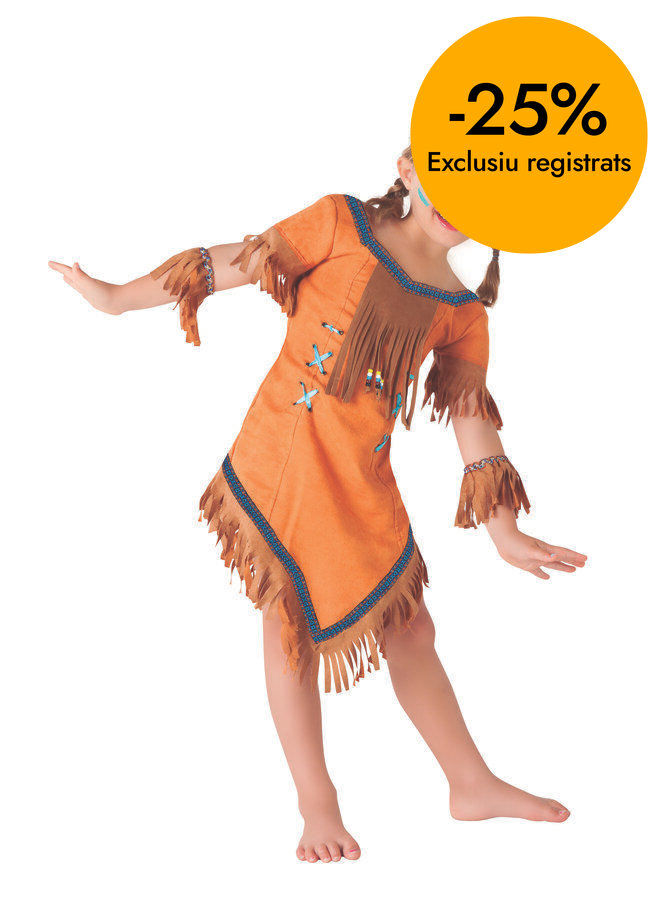 Disfressa India Cherokee De 8 a 10 anys