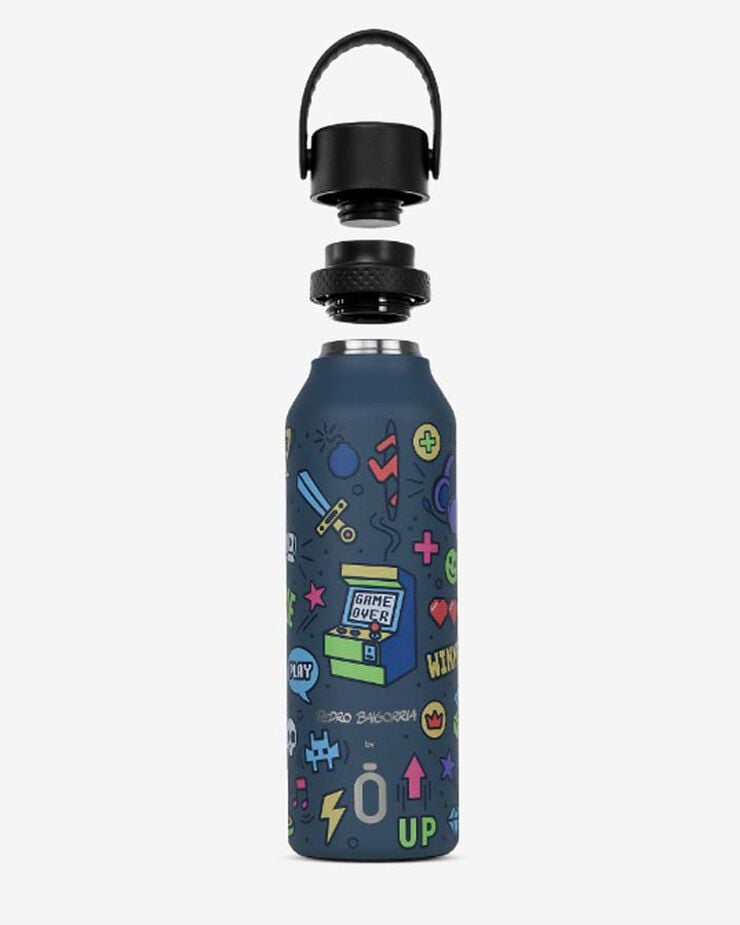 Ampolla Termo Runbott 600 ml Retro Gamer