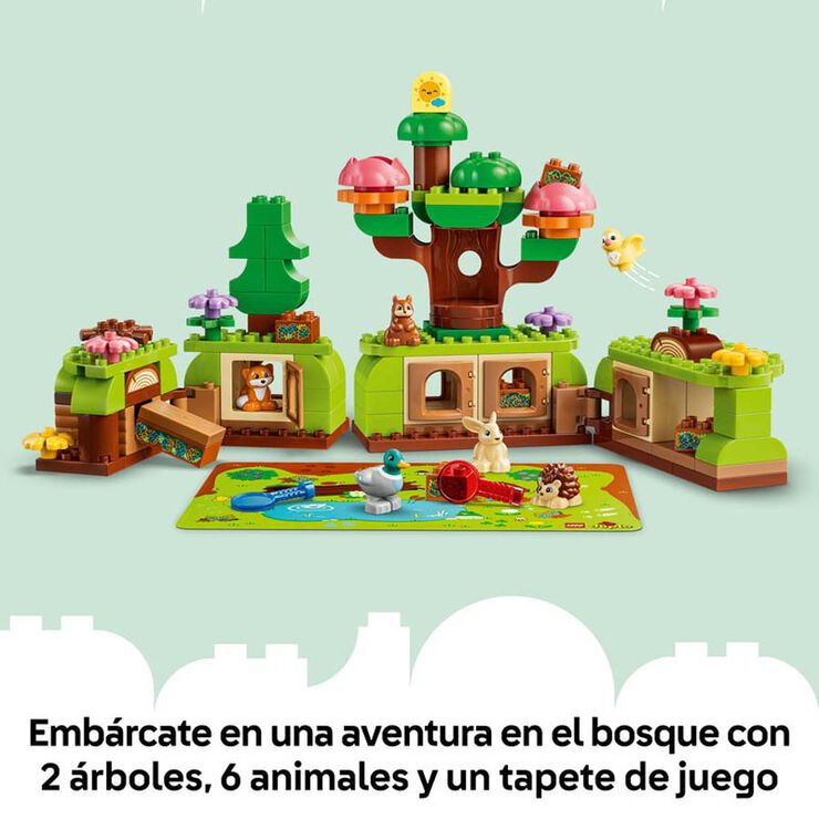 LEGO&reg; DUPLO Town Bosque Descubrimiento con Animales Salvajes 10480