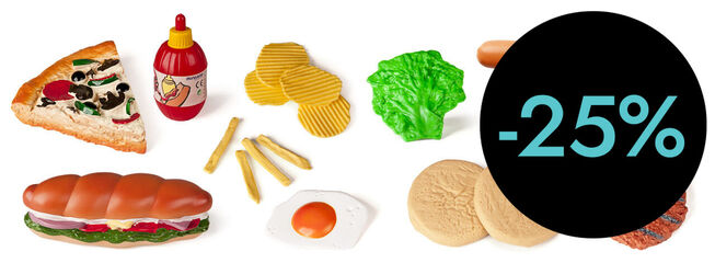 Joc simbòlic Bossa menjar ràpid Miniland