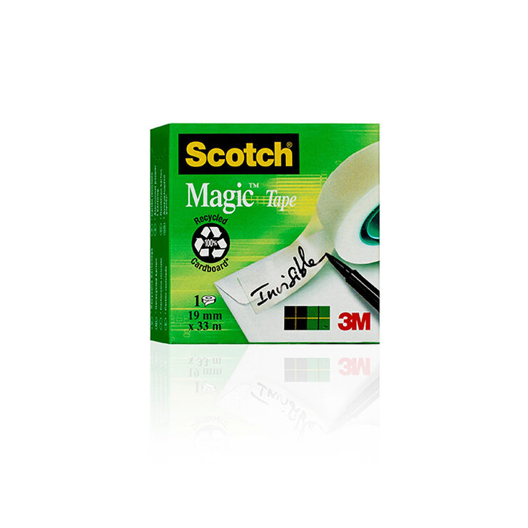 Cinta adhesiva 3M Scotch Magic 19mmx33m