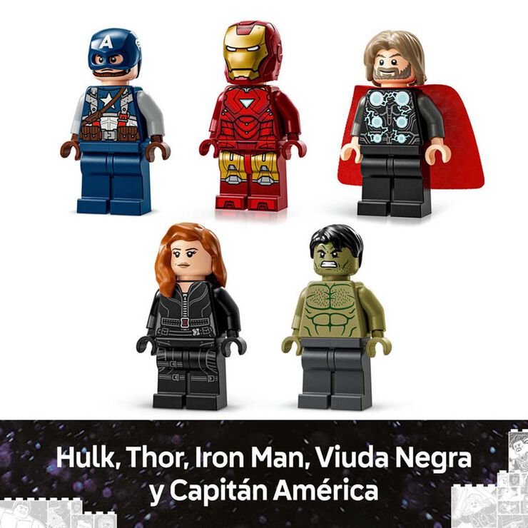 LEGO® Super Heroes Logotip MARVEL i Minifigures 76313