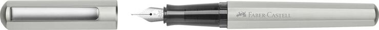 Pluma Faber-Castell Hexo plata