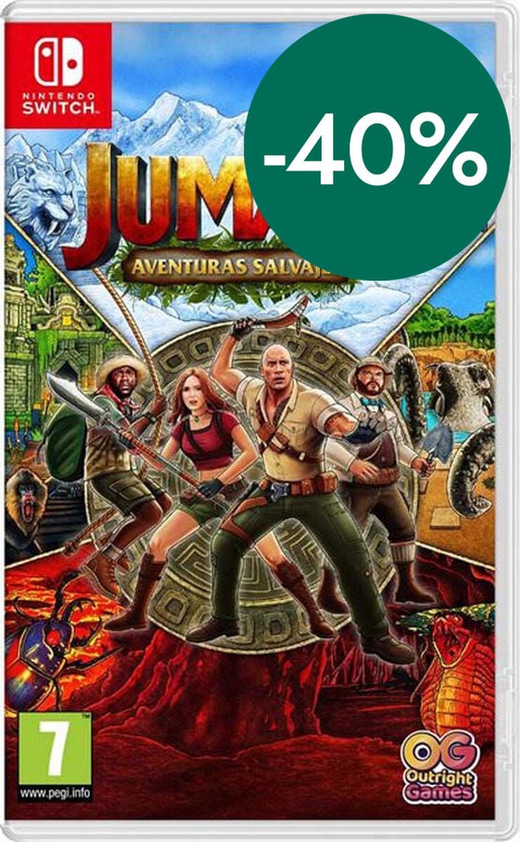 Jumanji - Aventuras Salvajes - Nintendo Switch