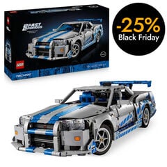 LEGO® Technic Cotxe Nissan Skyline GT-R (R34) de 2 Fast 2 Furious 42210