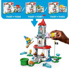 LEGO® Super Mario Set de Expansión: Torre de Hielo y Traje de Peach Felina 71407