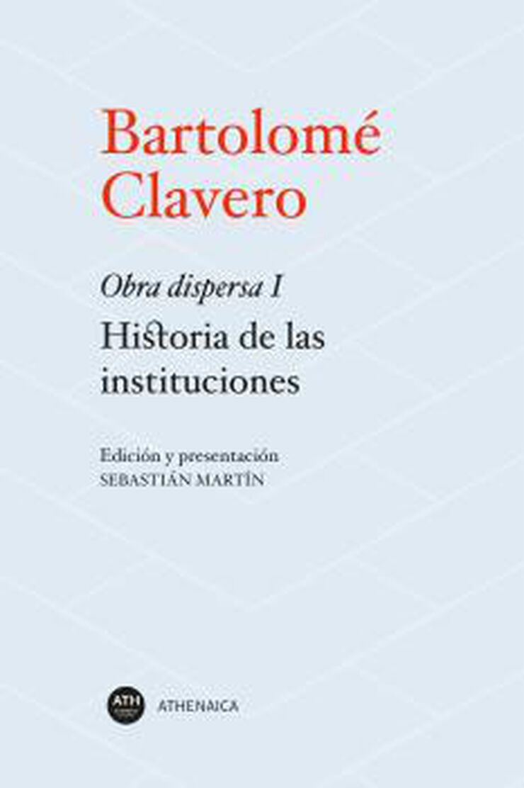 Historia de las instituciones