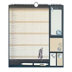 Planificador mes/vista 16meses mult 24-25 Harry Potter
