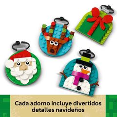 LEGO® Iconic Selección de Adornos Navideños 40744
