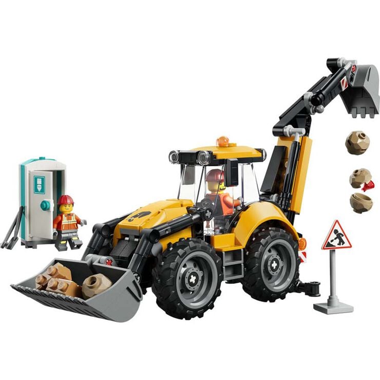 LEGO&reg; City Retroexcavadora Amarilla 60480