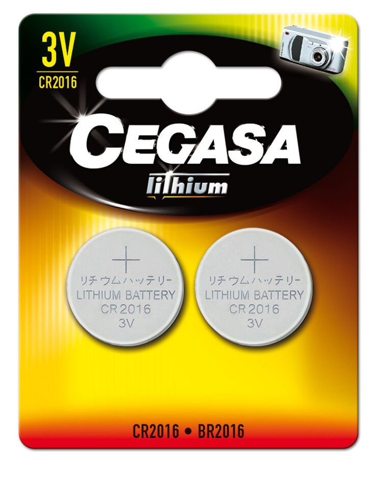 Piles de botó Cegasa 3V CR2016