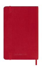 Agenda Moleskine 12m sem/vista 2025 Pocket rojo