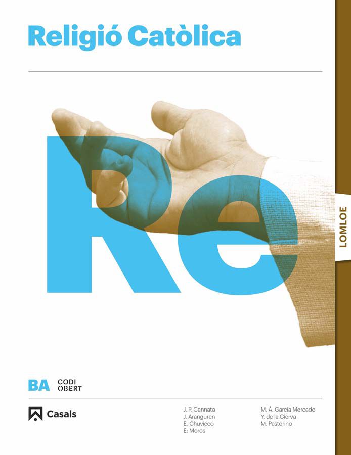 Religi&oacute; Cat&ograve;lica 1-2 LOMLOE Ed. Casals