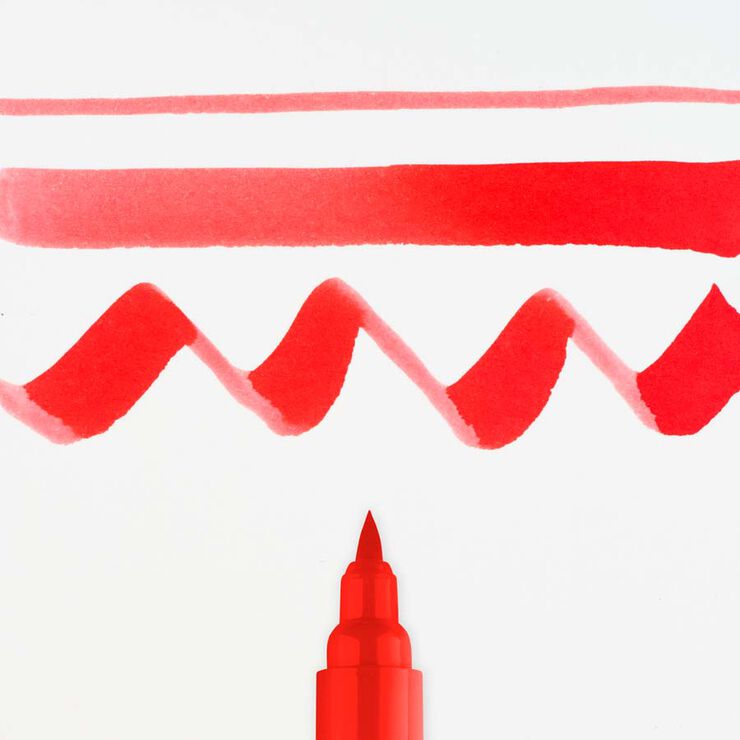 Rotulador Ecoline Brush Pen escarlata 334
