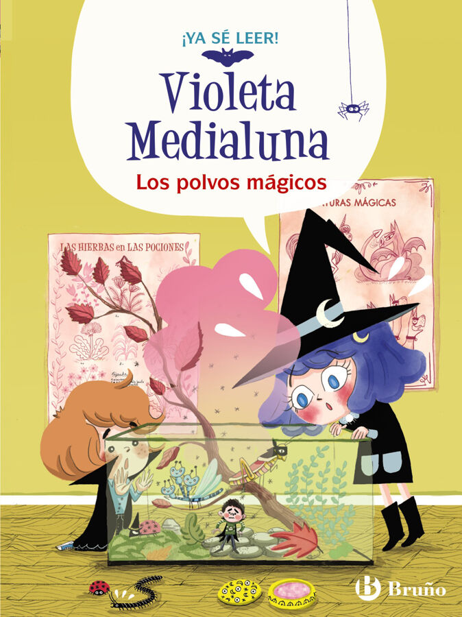 Violeta Medialuna, 5. Los polvos m&aacute;gicos