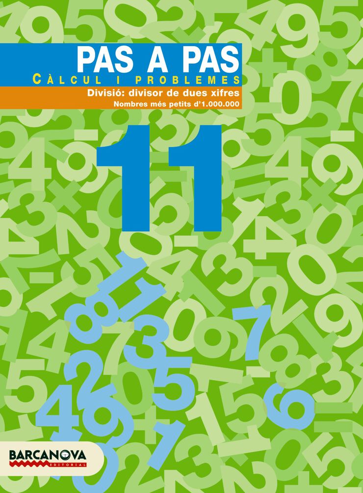PAS A PAS 11 CÁLCUL I PROBLEMES 4t PRIMÀRIA Barcanova Quaderns 9788448912925