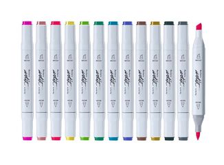 Estuche 40 Rotuladores alcohol Roymart Artist Brush