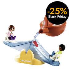Playmobil 1.2.3 Balancín Aquàtic amb Regadora 70269