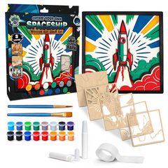Kit Art en Fusta Splat Planet Model Espai