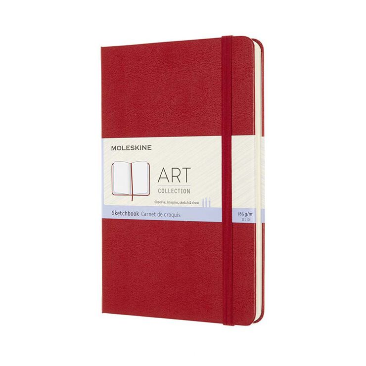 Libreta Moleskine Boceto L Rojo