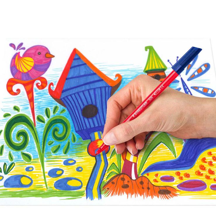 Retoladors Staedtler Noris 326 20 colors