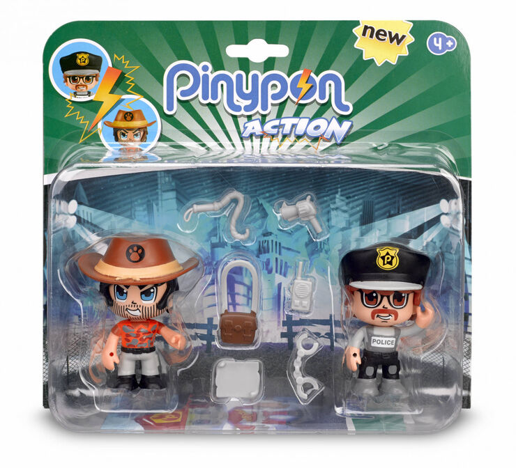Figures Pinypon Action 2U