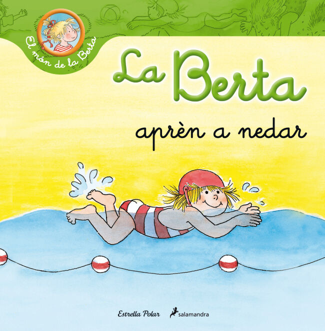 La Berta apr&egrave;n a nedar