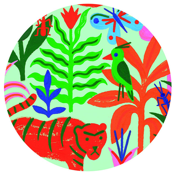 Puzle Art Djeco Mono 350 piezas