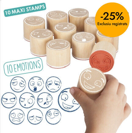 Maxi sellos emociones